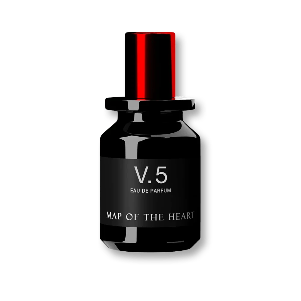 Map of The Heart V.5 Valour manufacturer bottle, linked from the supplied product catalogue.