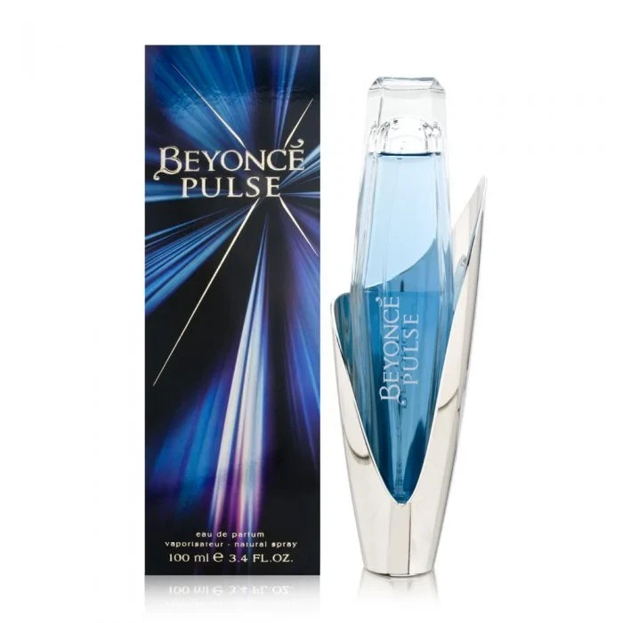 Beyonce PULSE manufacturer bottle, linked from the supplied product catalogue.