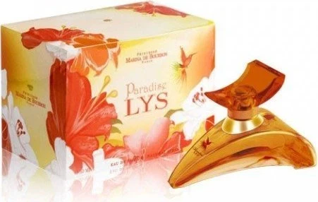 Marina De Bourbon Paradise Lys manufacturer bottle, linked from the supplied product catalogue.