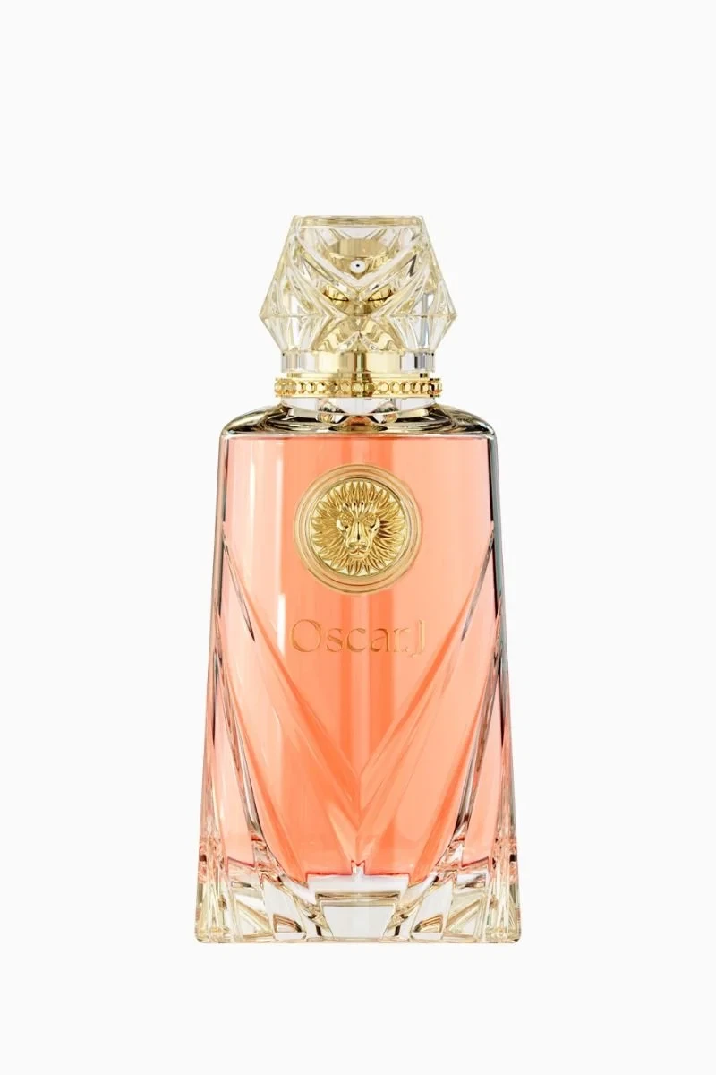 Oscar J Artemis C. Radiant Topaz Amber manufacturer bottle, linked from the supplied product catalogue.