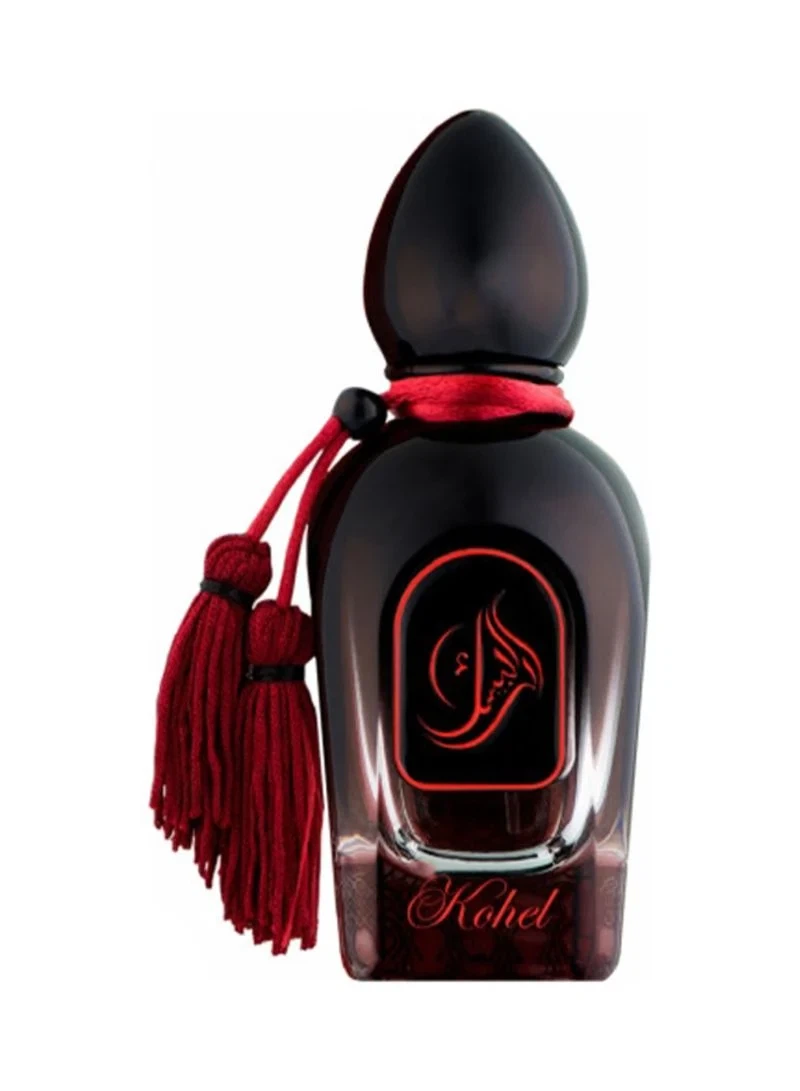 Arabesque KOHEL manufacturer bottle, linked from the supplied product catalogue.