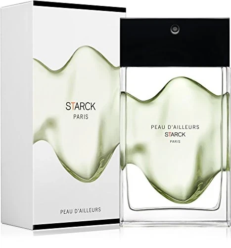 Starck PEAU D'AILLEURS manufacturer bottle, linked from the supplied product catalogue.