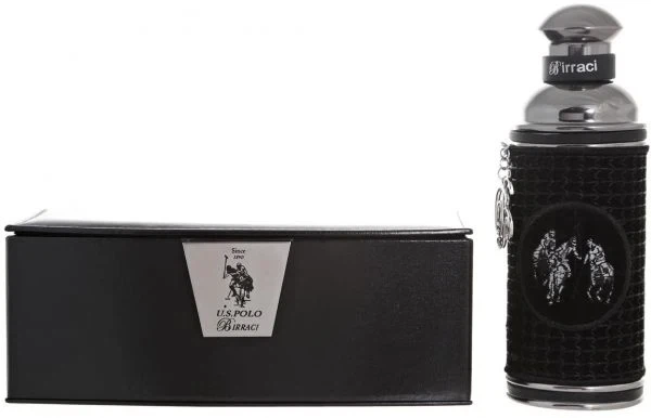 U.S.Polo Birraci Black manufacturer bottle, linked from the supplied product catalogue.