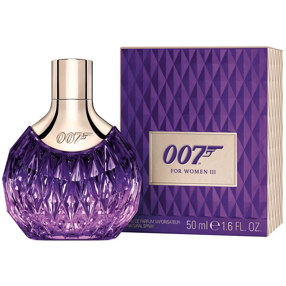 James Bond 007 III manufacturer bottle, linked from the supplied product catalogue.