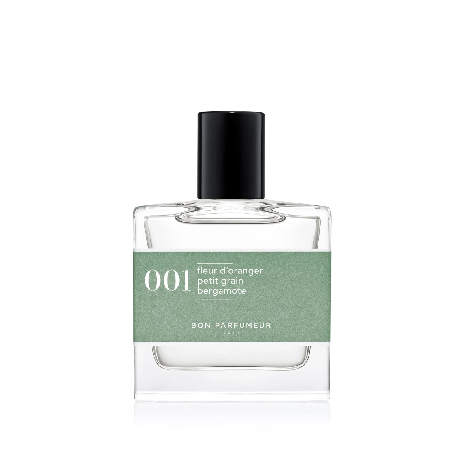 Bon Parfumeur 001 Fleur D' Oranger Petit Grain Bergamote manufacturer bottle, linked from the supplied product catalogue.