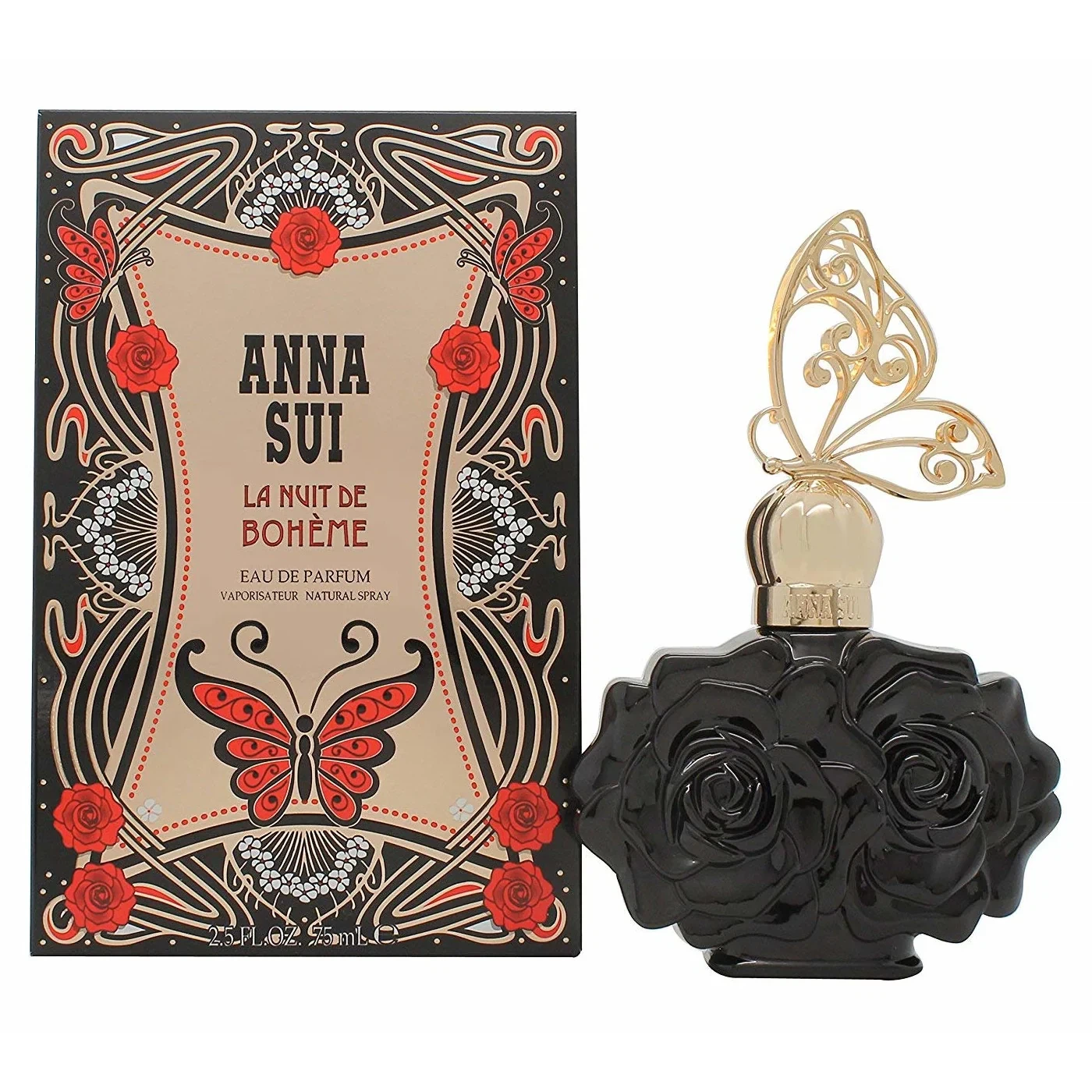 Anna Sui La Nuit De Boheme manufacturer bottle, linked from the supplied product catalogue.