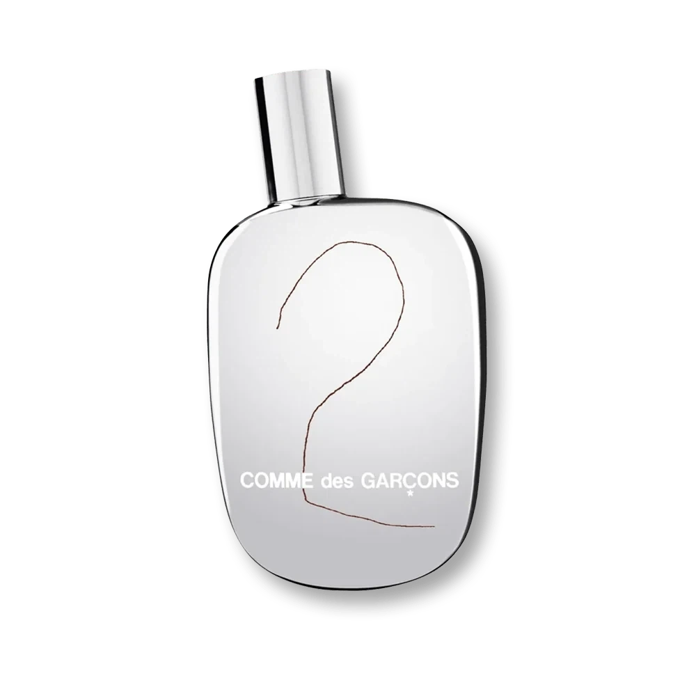 COMME des GARÇONS 2 manufacturer bottle, linked from the supplied product catalogue.