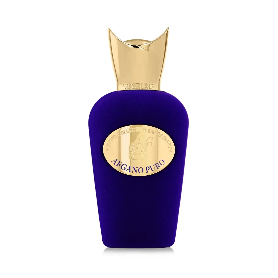 Sospiro Afgano Puro Resinous manufacturer bottle, linked from the supplied product catalogue.