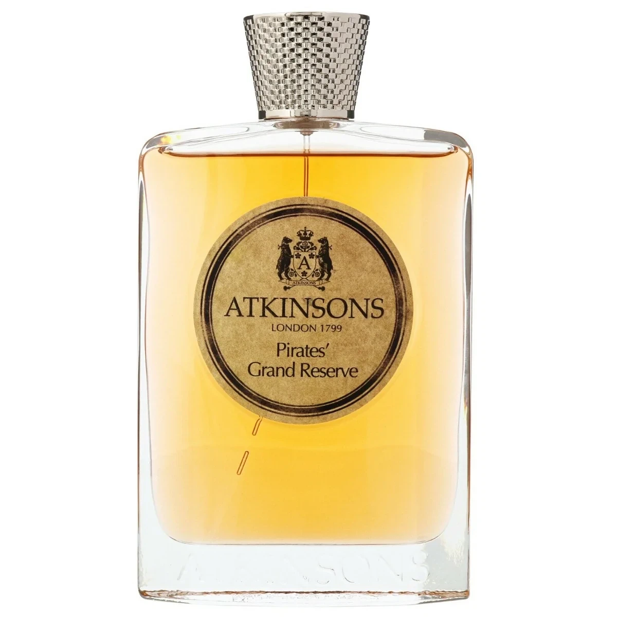 Atkinsons 1799 Pirates Grand Reserve manufacturer bottle, linked from the supplied product catalogue.