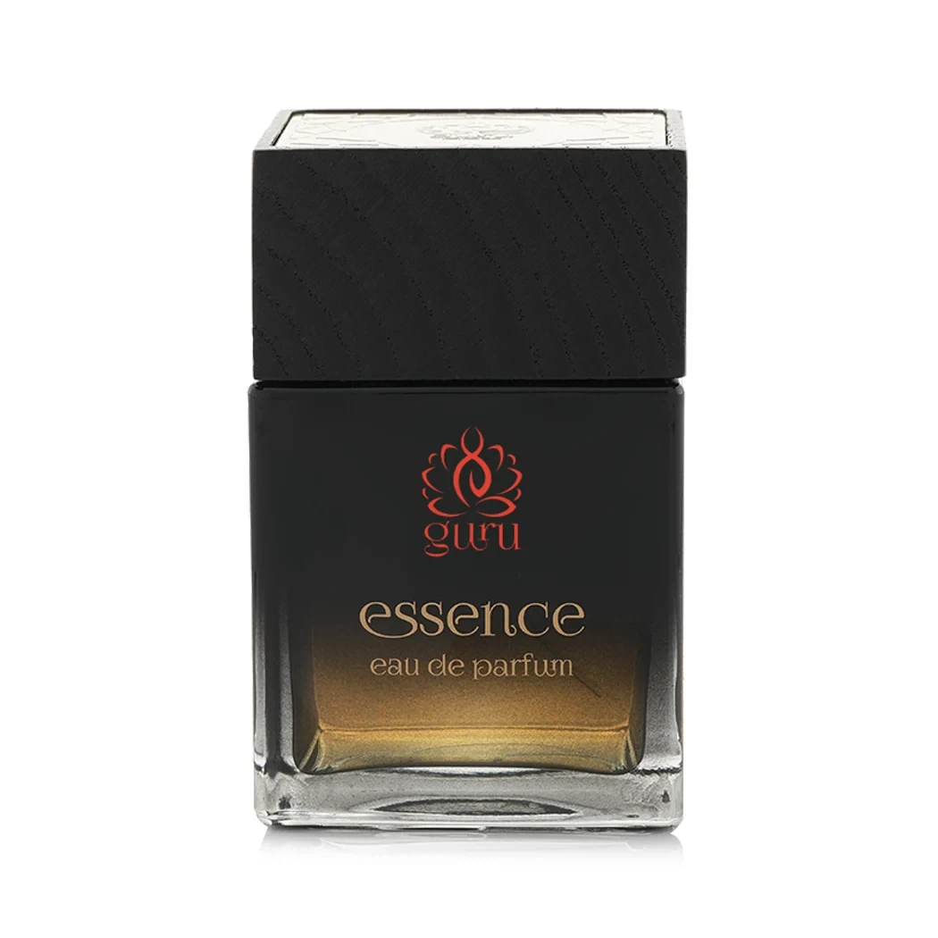 Guru Essence manufacturer bottle, linked from the supplied product catalogue.