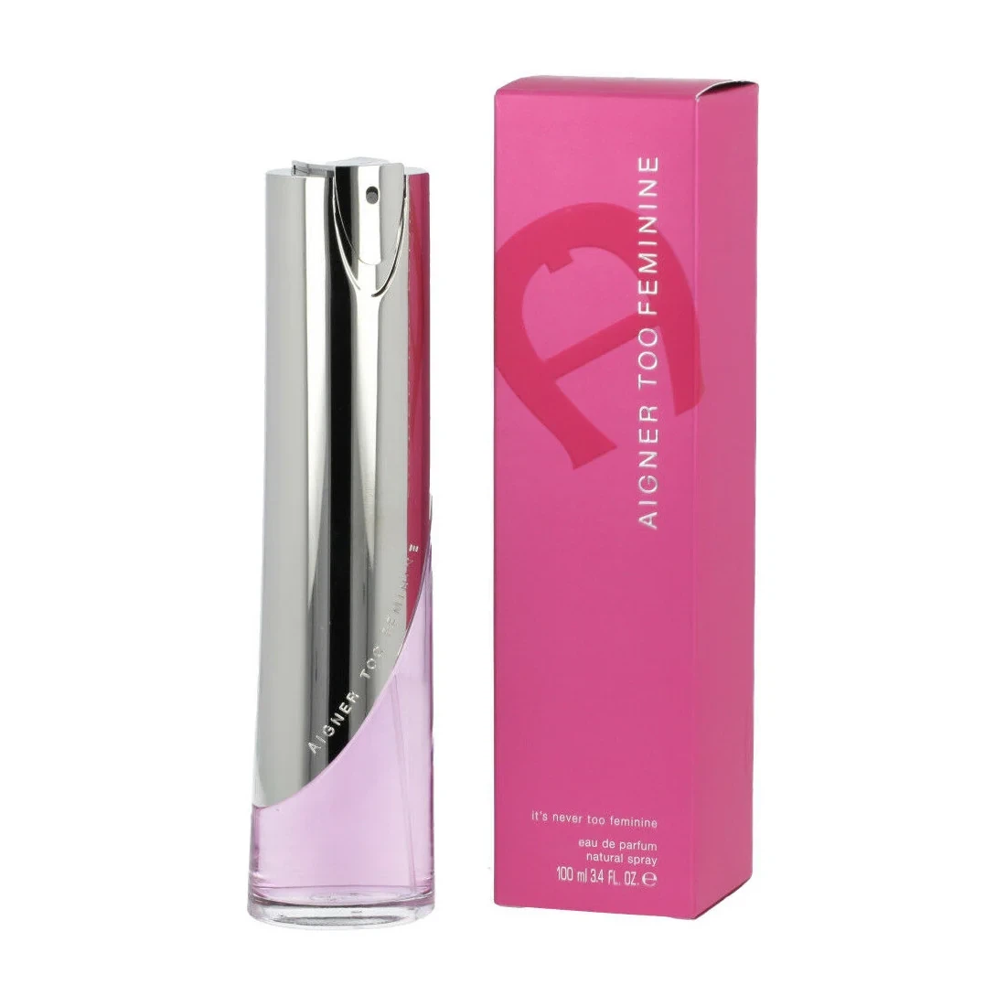 Etienne Aigner Aigner Too Feminine manufacturer bottle, linked from the supplied product catalogue.