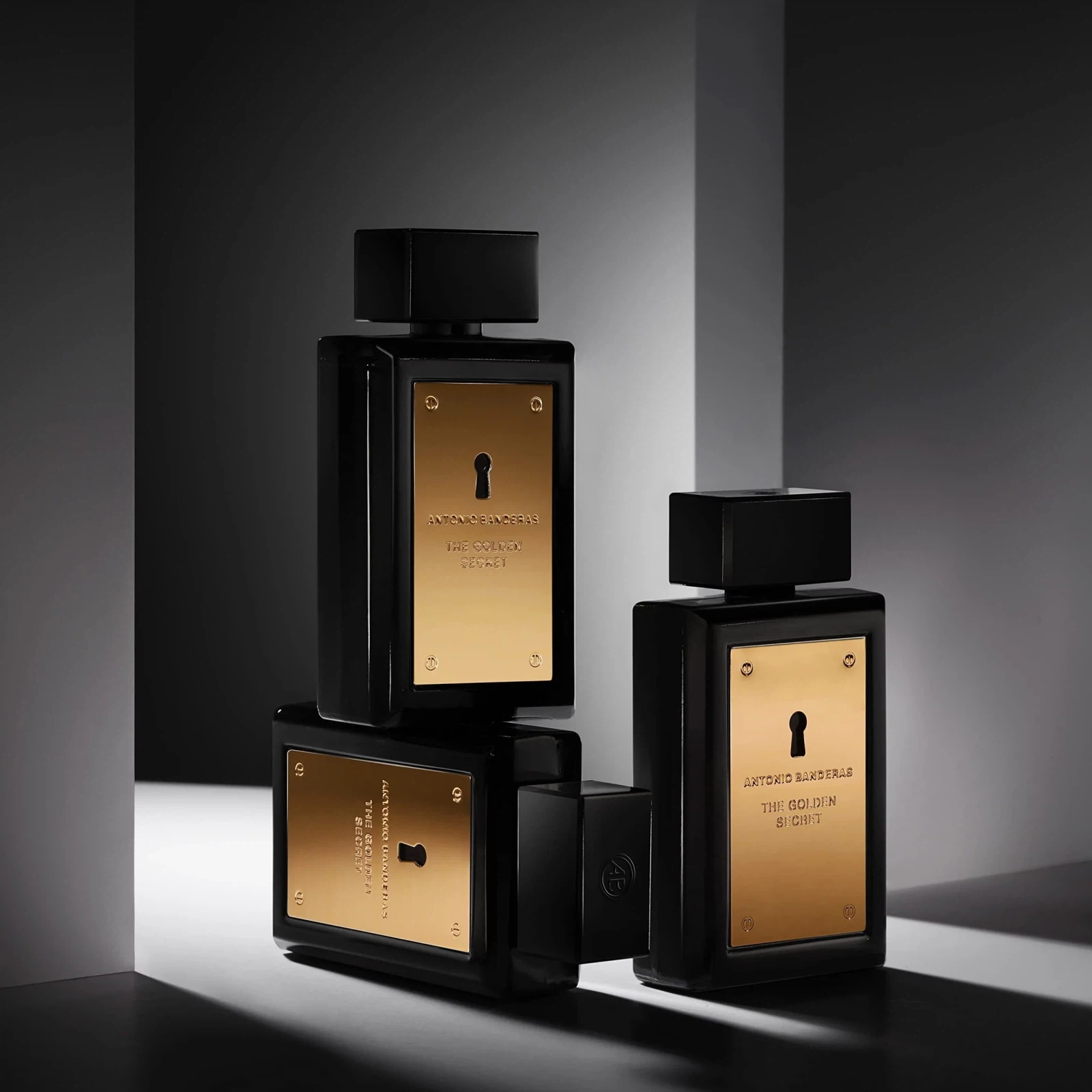 Antonio Banderas The Golden Secret manufacturer bottle, linked from the supplied product catalogue.