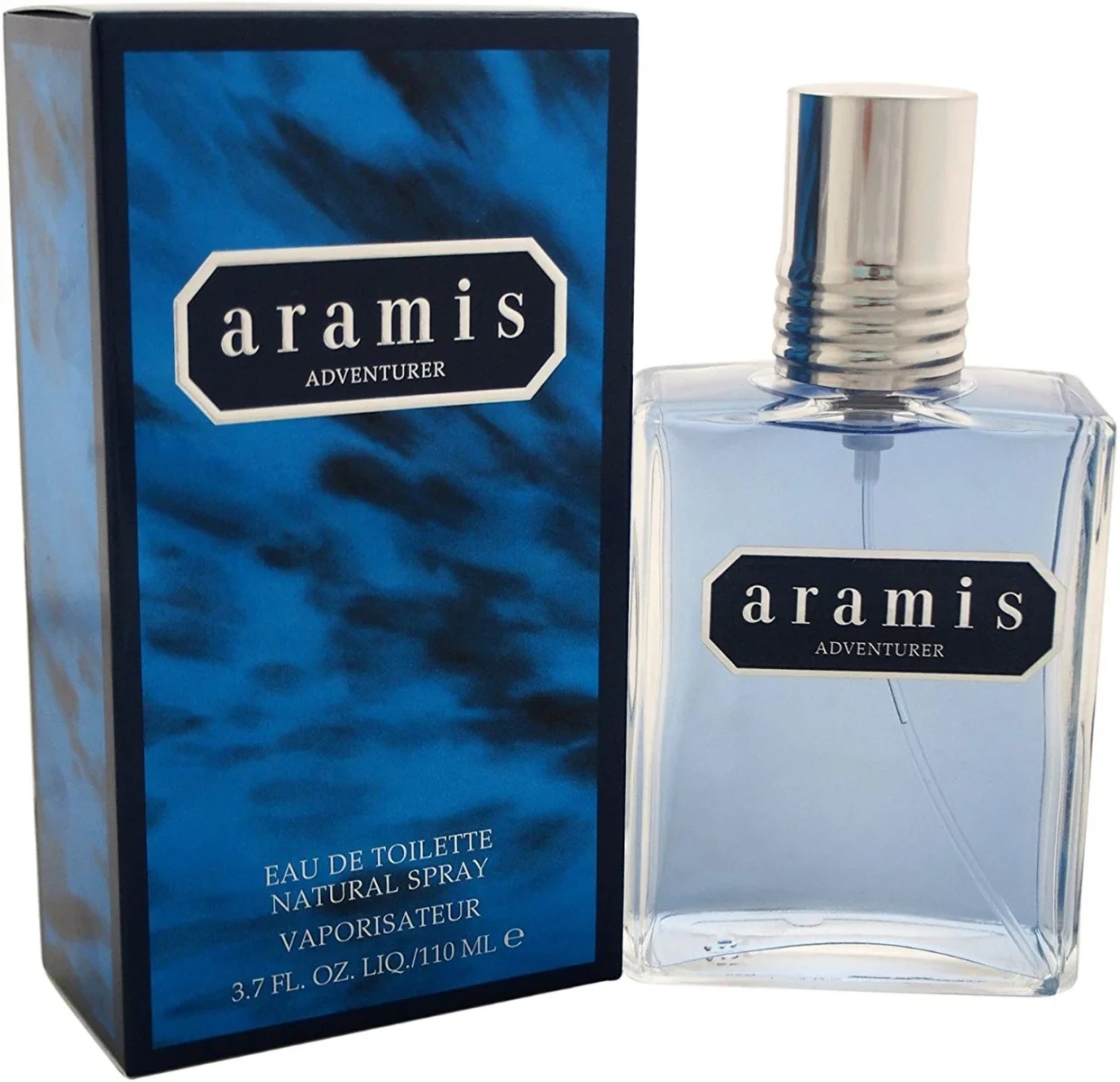 Aramis Adventurer manufacturer bottle, linked from the supplied product catalogue.