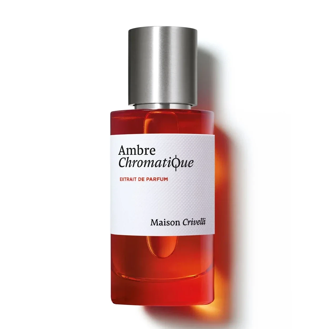 Maison Crivelli Ambre Chromatique manufacturer bottle, linked from the supplied product catalogue.
