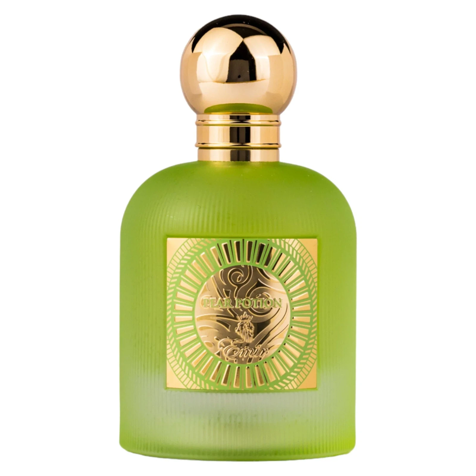 Paris Corner Emir Pear Potion manufacturer bottle, linked from the supplied product catalogue.