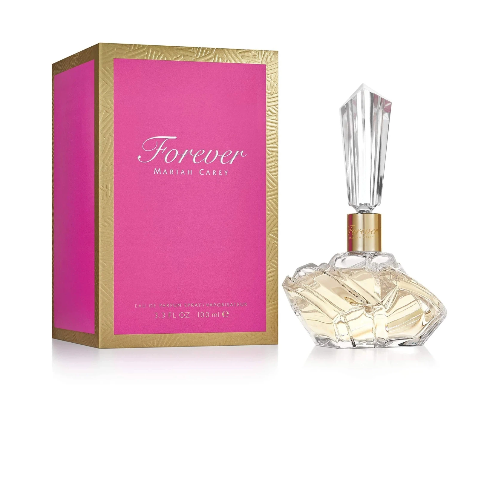 Mariah Carey Forever manufacturer bottle, linked from the supplied product catalogue.