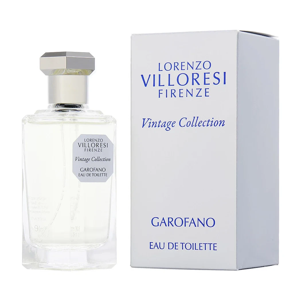 Lorenzo Villoresi Firenze Garofano Vintage Collection manufacturer bottle, linked from the supplied product catalogue.
