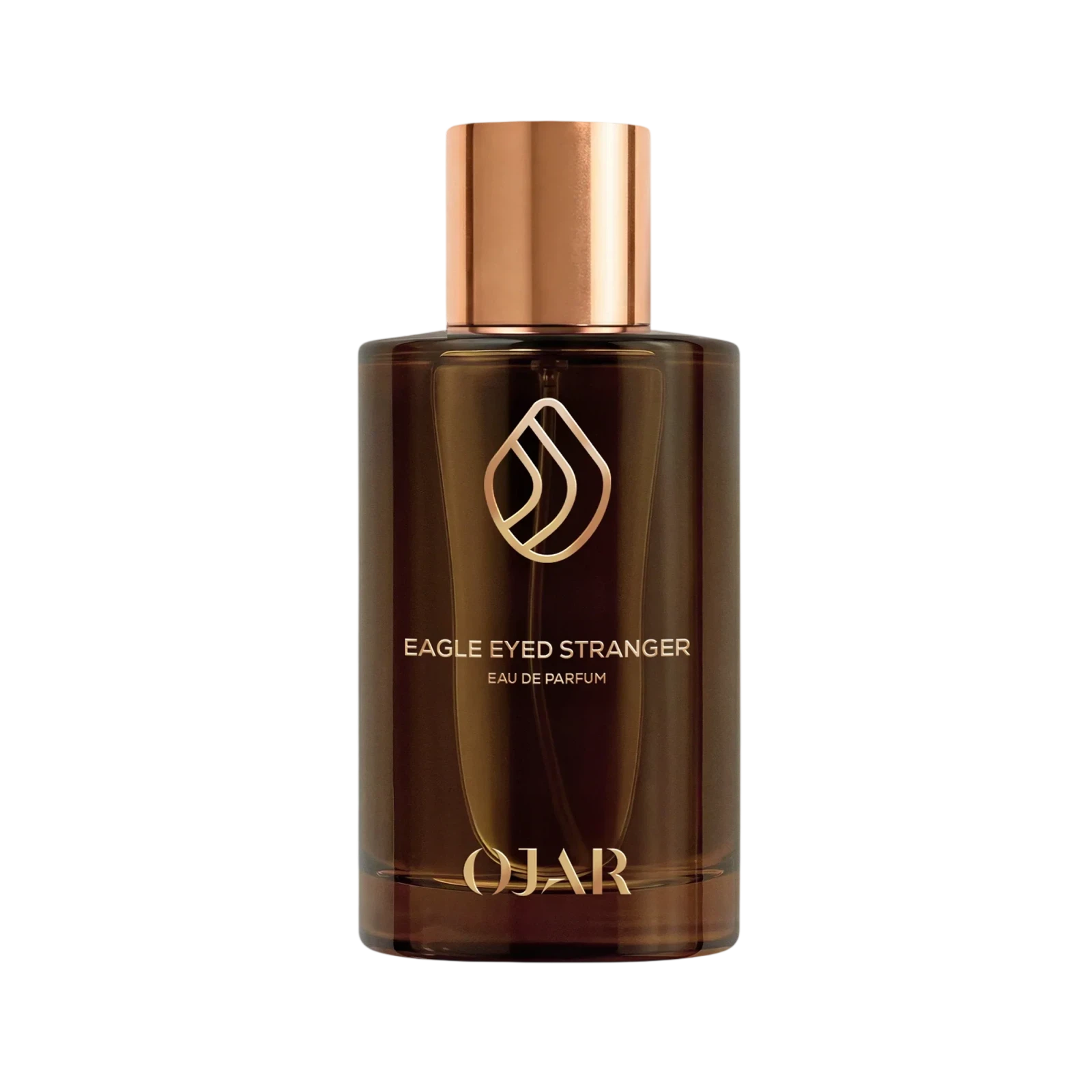 Ojar EAGLE EYED STRANGER Oriental Woody manufacturer bottle, linked from the supplied product catalogue.