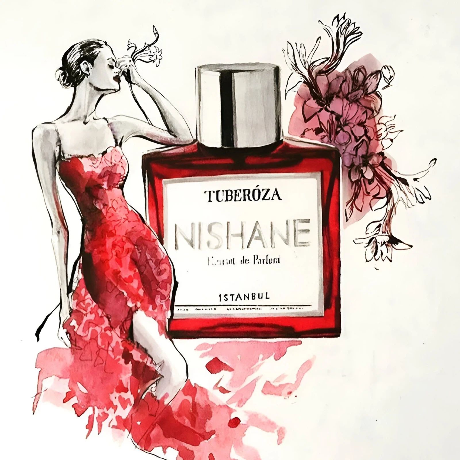 Nishane Tuberoza manufacturer bottle, linked from the supplied product catalogue.