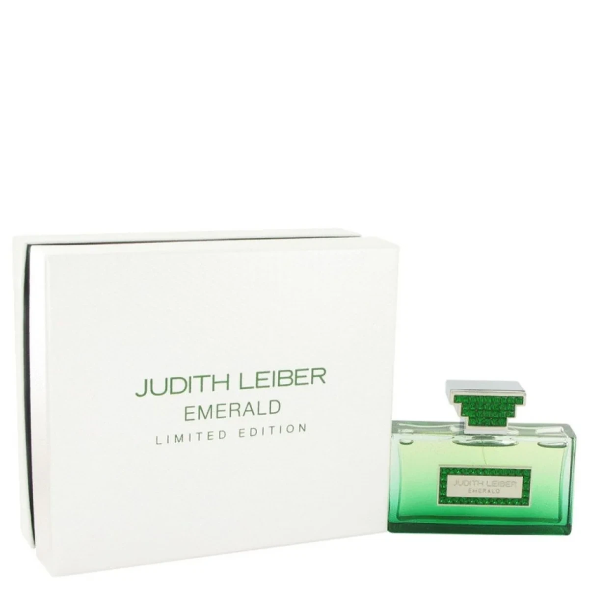 Judith Leiber Emerald manufacturer bottle, linked from the supplied product catalogue.