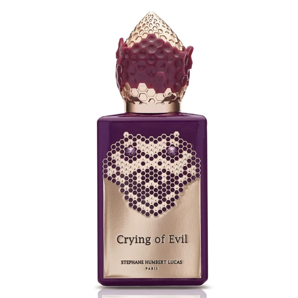 Stephane Humbert Lucas Crying Of Evil manufacturer bottle, linked from the supplied product catalogue.