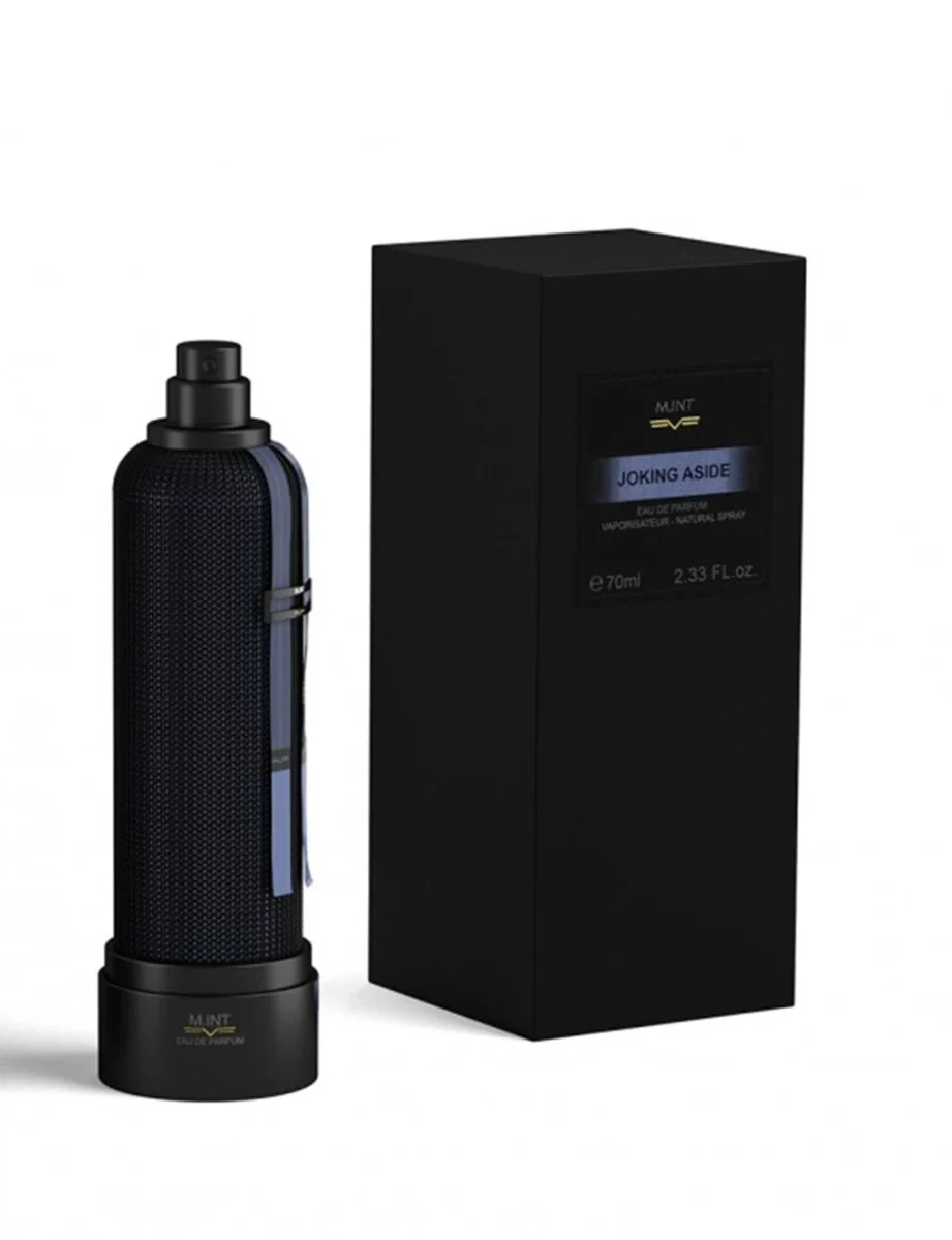 M.Int Joking Aside (U) Fr manufacturer bottle, linked from the supplied product catalogue.