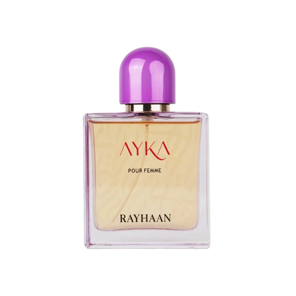 Rayhaan Ayka manufacturer bottle, linked from the supplied product catalogue.