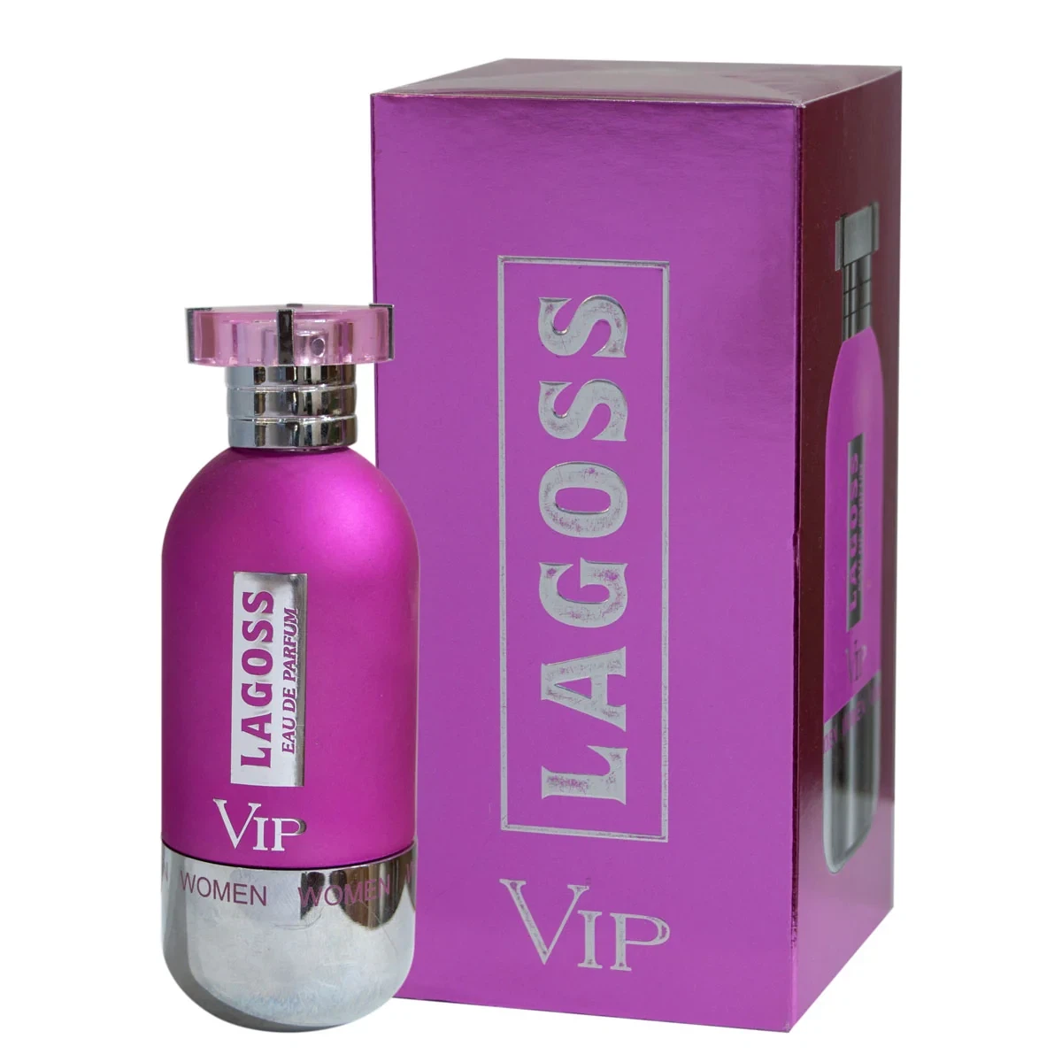 Vip Lagoss manufacturer bottle, linked from the supplied product catalogue.