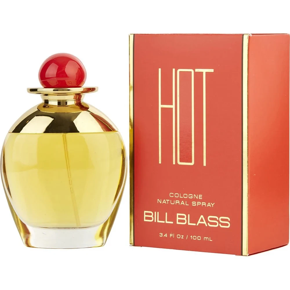 Bill Blass Nude Red manufacturer bottle, linked from the supplied product catalogue.