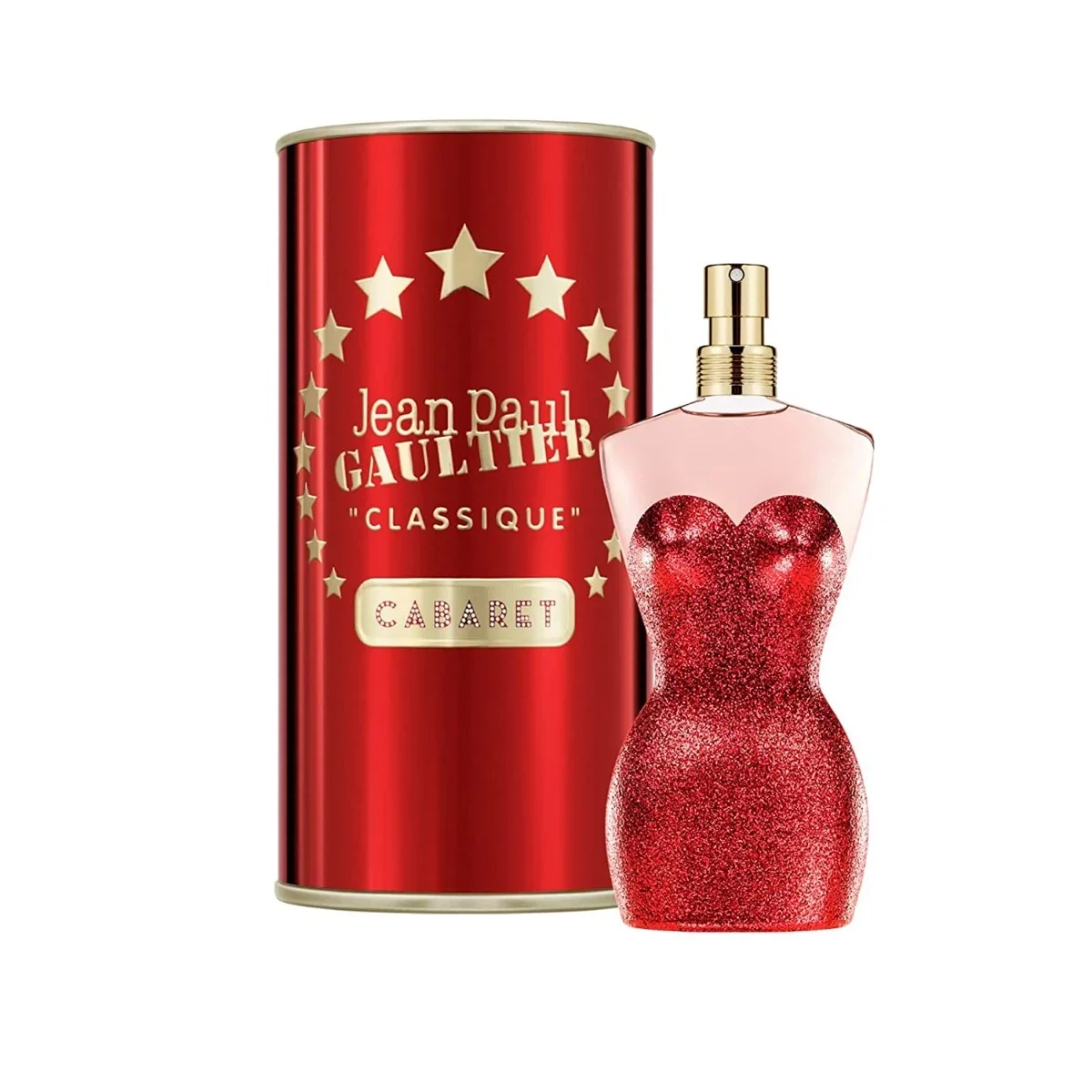 Jean Paul Gaultier CLASSIQUE CABARET LIMITED EDITION manufacturer bottle, linked from the supplied product catalogue.