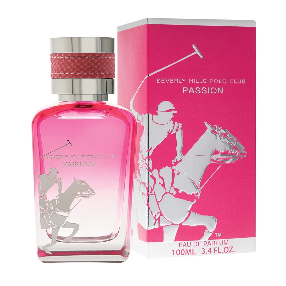 Beverly Hills Polo Club Passion manufacturer bottle, linked from the supplied product catalogue.