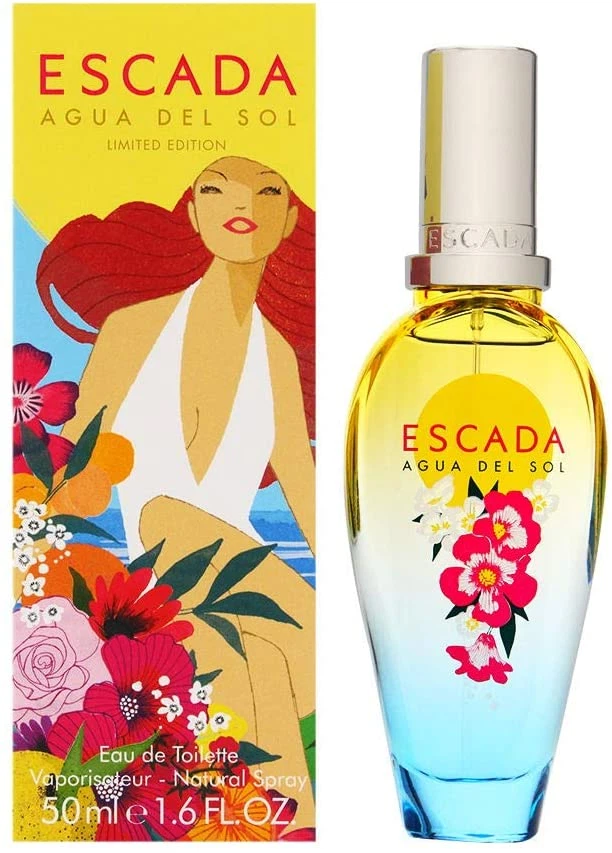 Escada Agua Del Sol Spray (Limited Edition) manufacturer bottle, linked from the supplied product catalogue.