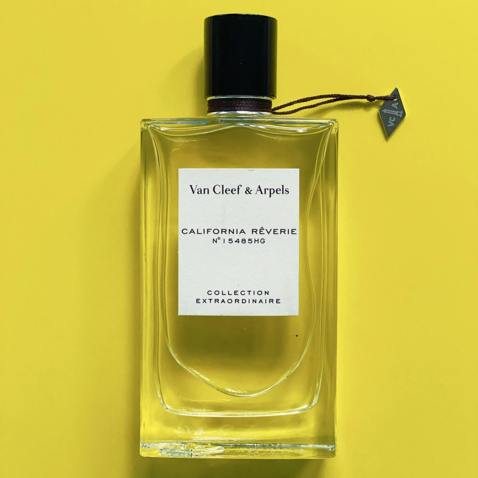 Van Cleef & Arpels CALIFORNIA REVERIE manufacturer bottle, linked from the supplied product catalogue.