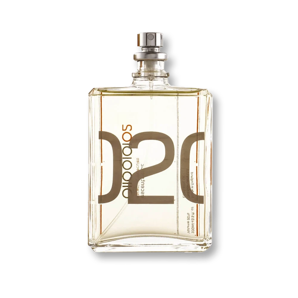 Escentric Molecules Escentric 02 manufacturer bottle, linked from the supplied product catalogue.