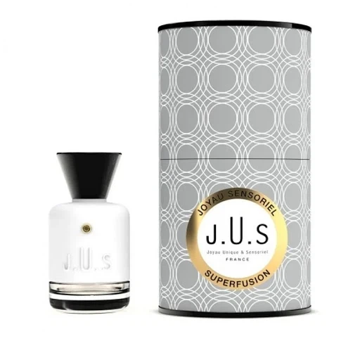 Joyau Unique & Sensoriel Superfusion Parfum manufacturer bottle, linked from the supplied product catalogue.