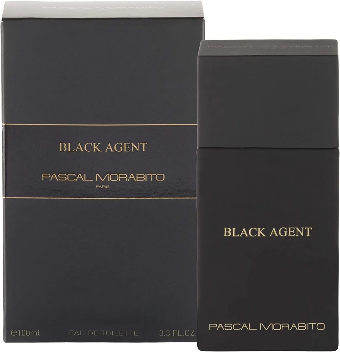 Pascal Morabito Black Agent manufacturer bottle, linked from the supplied product catalogue.