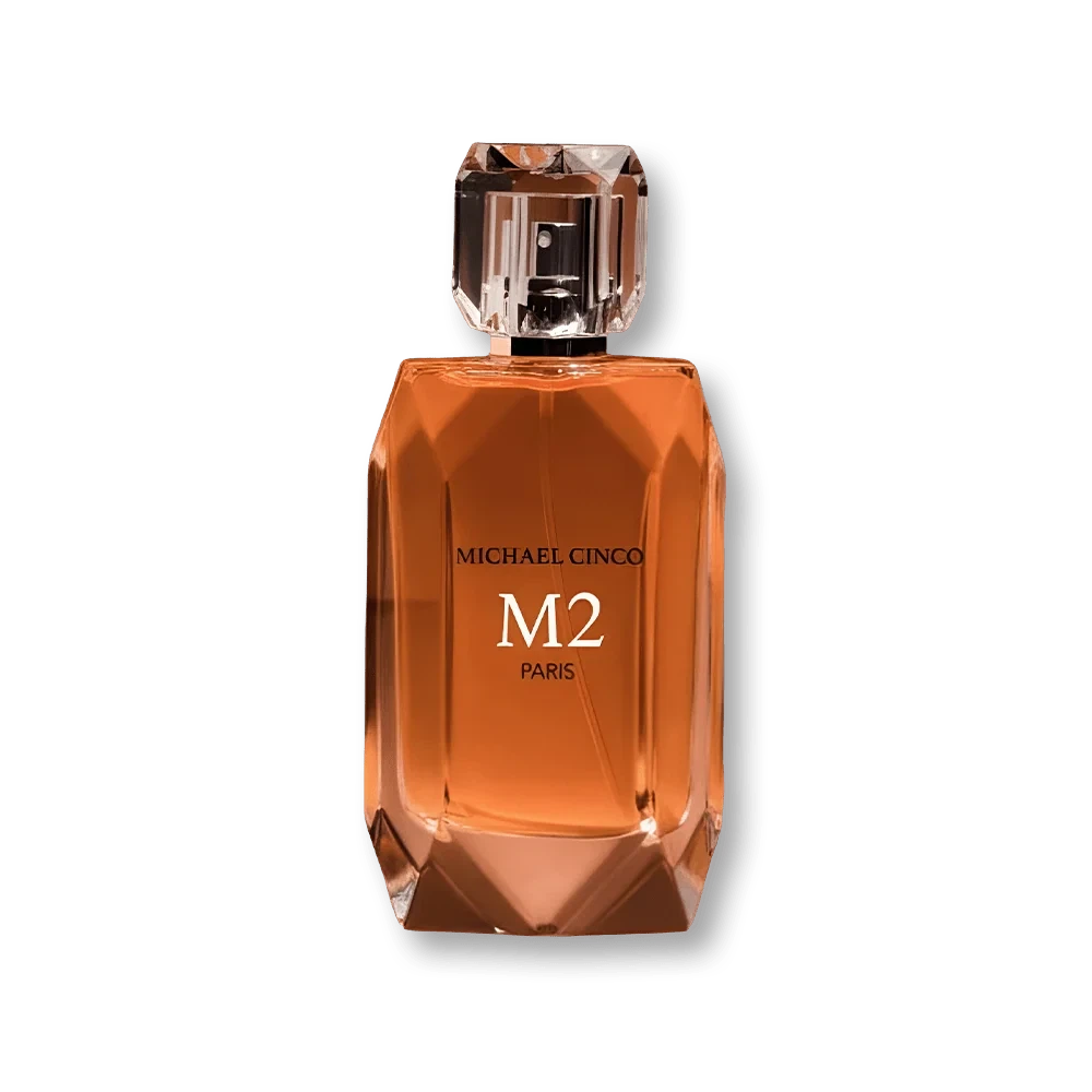 Michael Cinco M2 manufacturer bottle, linked from the supplied product catalogue.
