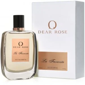 Roos & Roos LA FAVORITE WOMEN manufacturer bottle, linked from the supplied product catalogue.