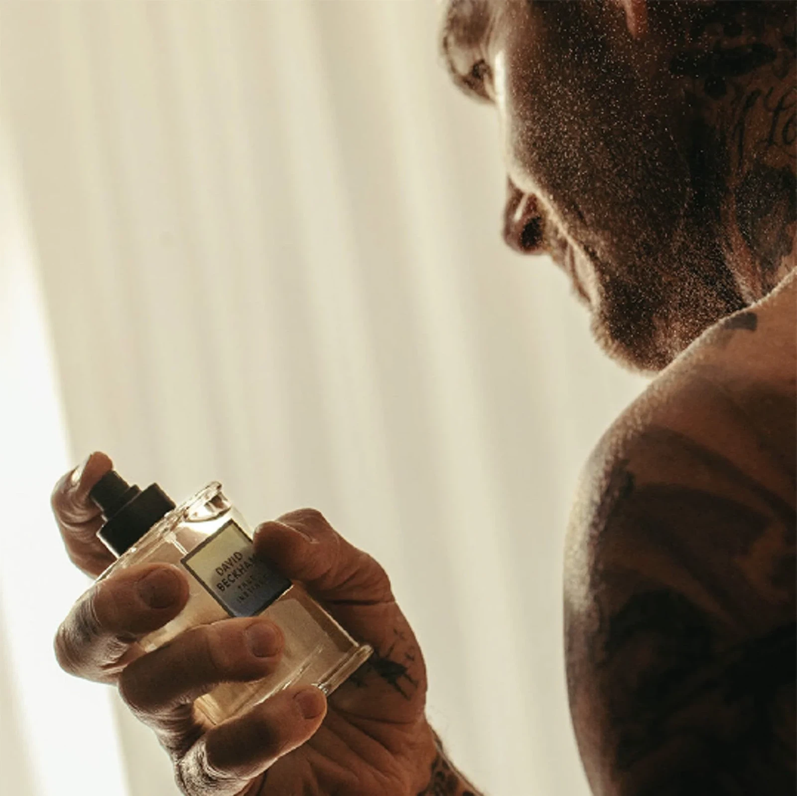 David Beckham BEYOND FOREVER manufacturer bottle, linked from the supplied product catalogue.