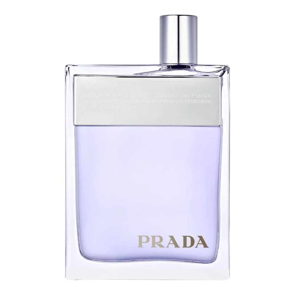 Prada Amber Pour Homme manufacturer bottle, linked from the supplied product catalogue.
