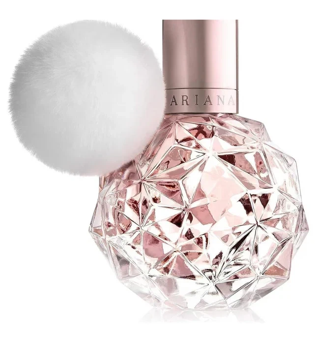 Ariana Grande Ari Sweet manufacturer bottle, linked from the supplied product catalogue.