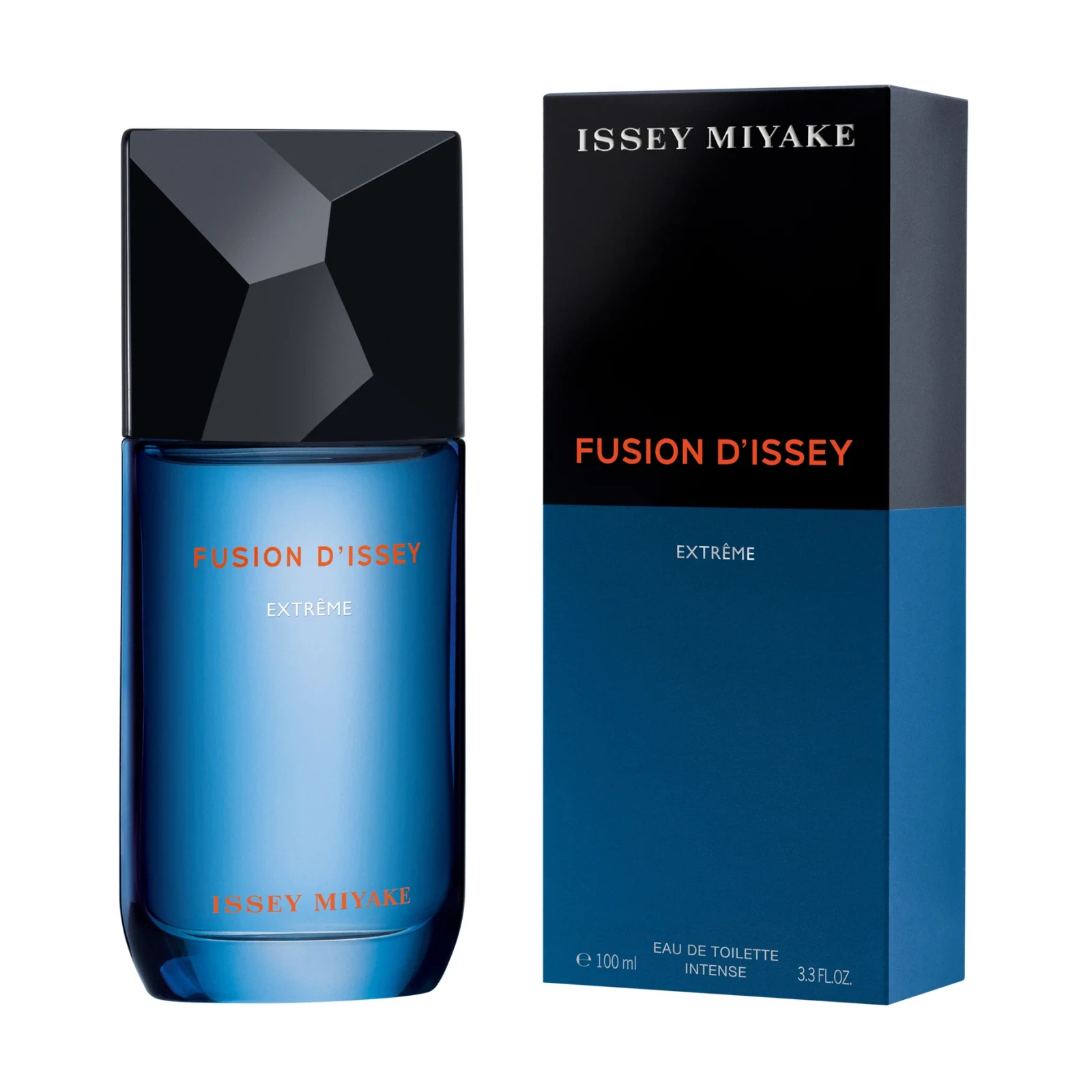 Issey Miyake Fusion D'Issey Extreme For Male Intense manufacturer bottle, linked from the supplied product catalogue.
