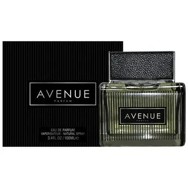 AMD Perfumes Avenue manufacturer bottle, linked from the supplied product catalogue.
