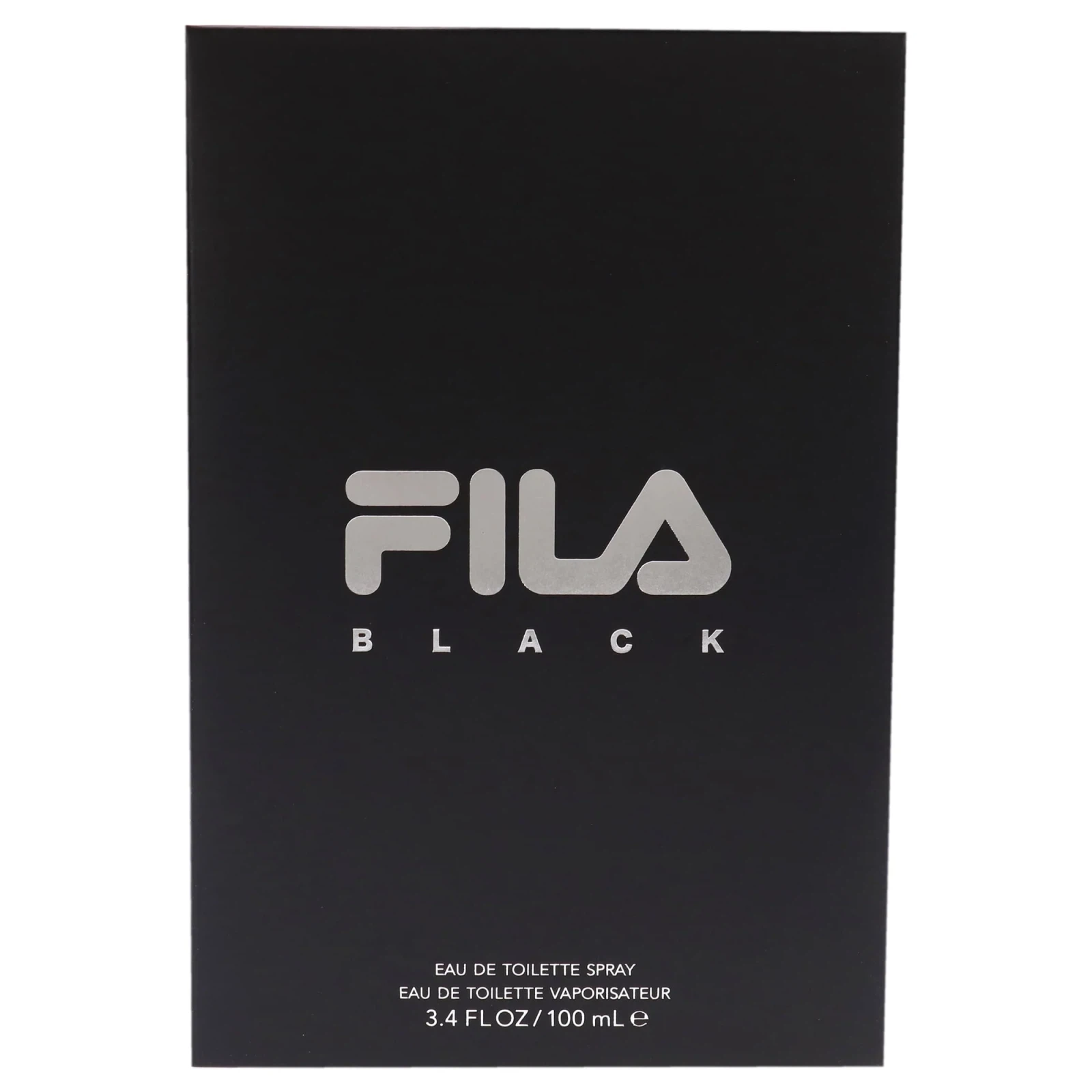 Fila Black manufacturer bottle, linked from the supplied product catalogue.