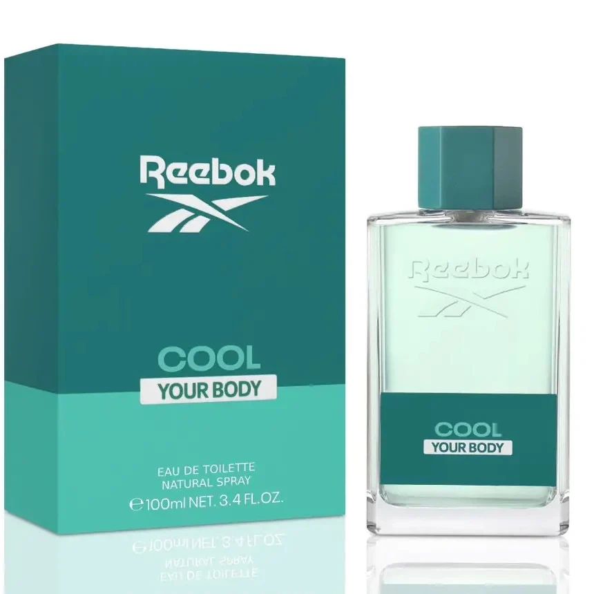 Reebok Cool Your Body (Men) manufacturer bottle, linked from the supplied product catalogue.