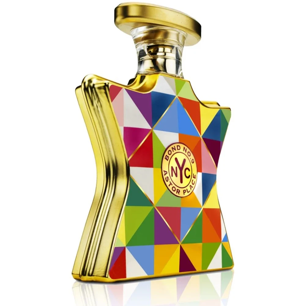 Bond No. 9 Astor Place manufacturer bottle, linked from the supplied product catalogue.