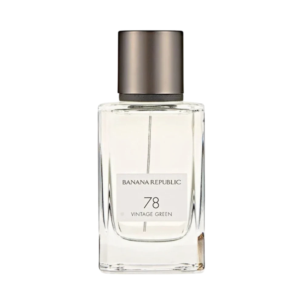 Banana Republic 78 Vintage Green manufacturer bottle, linked from the supplied product catalogue.