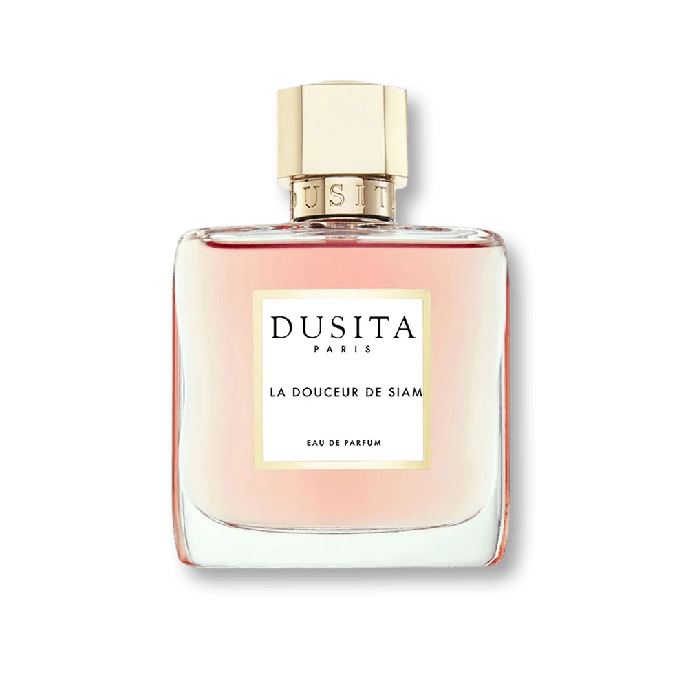 Parfums Dusita La Douceur De Siam manufacturer bottle, linked from the supplied product catalogue.