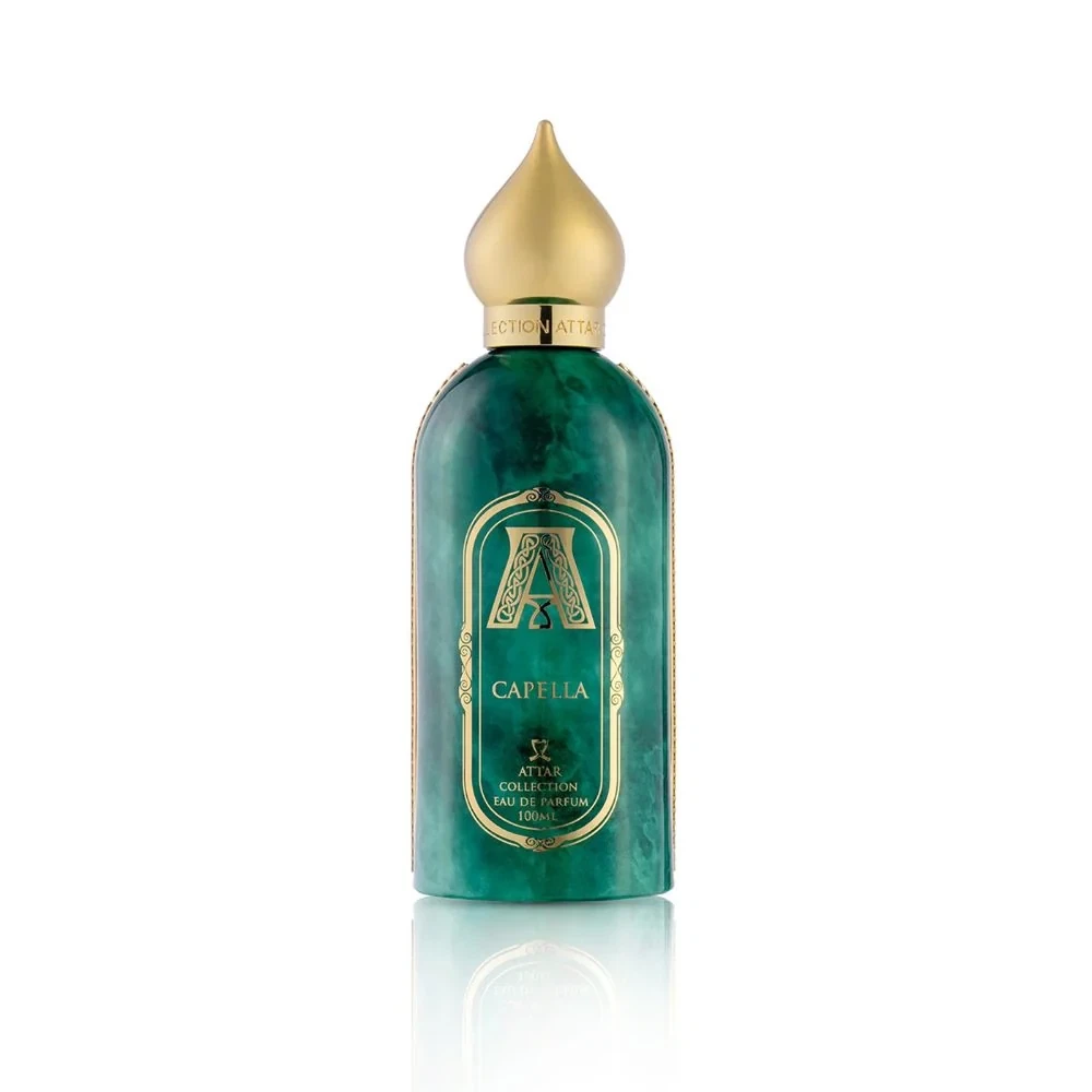 Attar Collection Capella manufacturer bottle, linked from the supplied product catalogue.