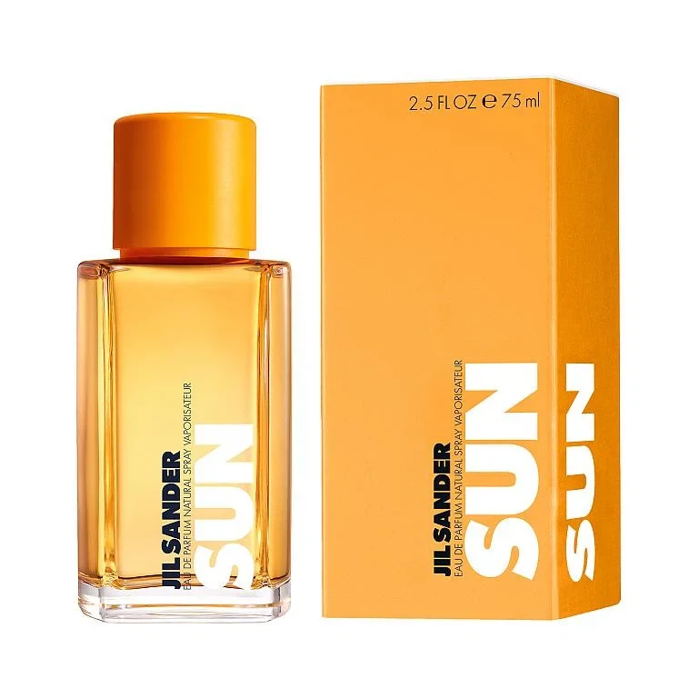 Jil Sander Sun manufacturer bottle, linked from the supplied product catalogue.